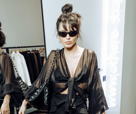 Zivert, Светлана Бондарчук, Александр Рогов на открытии фэшн-проекта Øthere