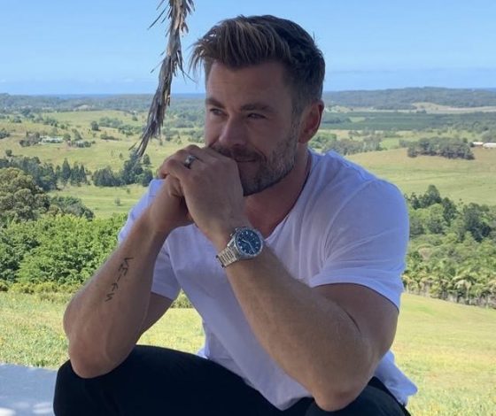 Очень трогательно: Крис Хемсворт поделился редкими фотографиями дочери