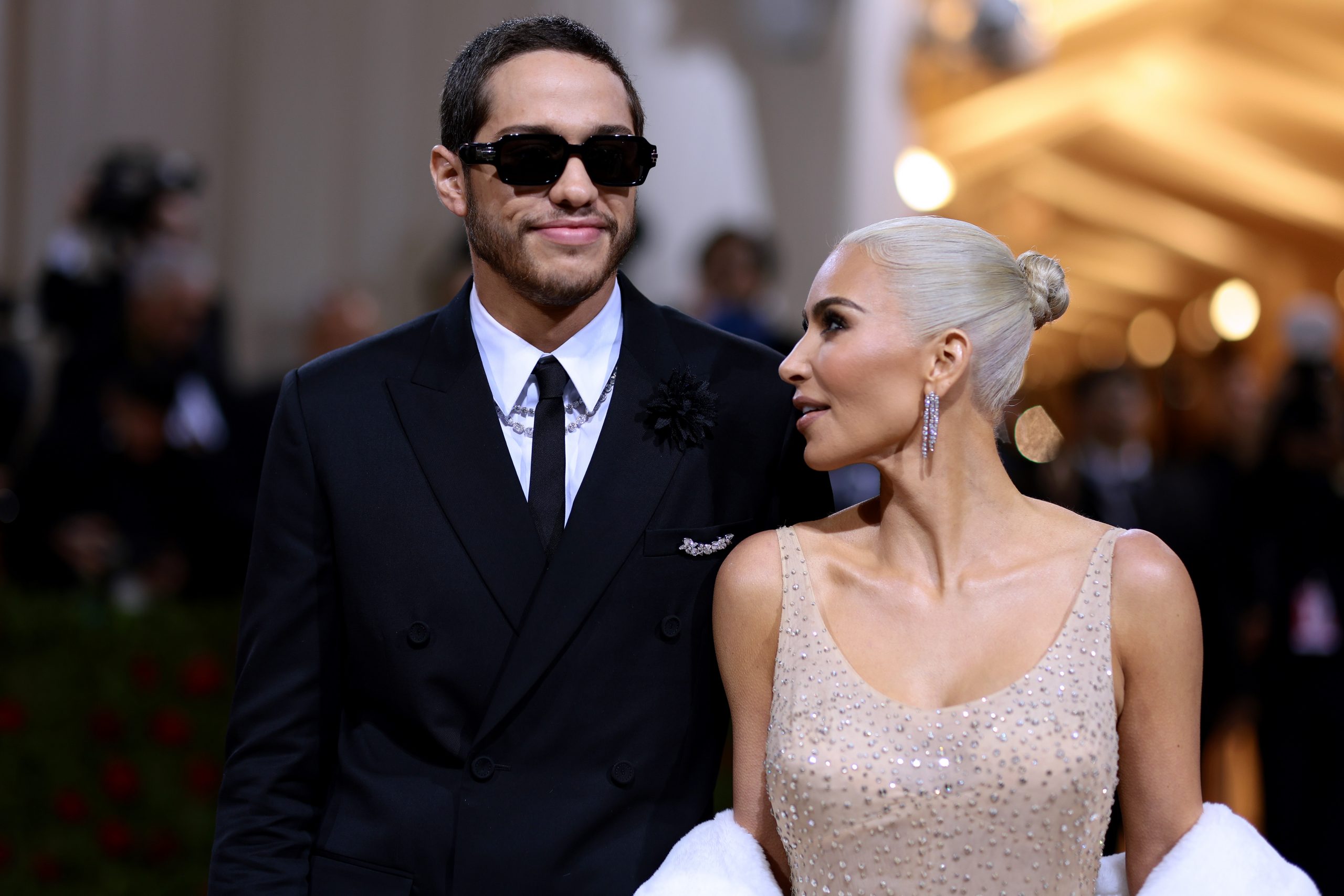 Kim Kardashian and Pete Davidson reunited nearly a year after breaking up