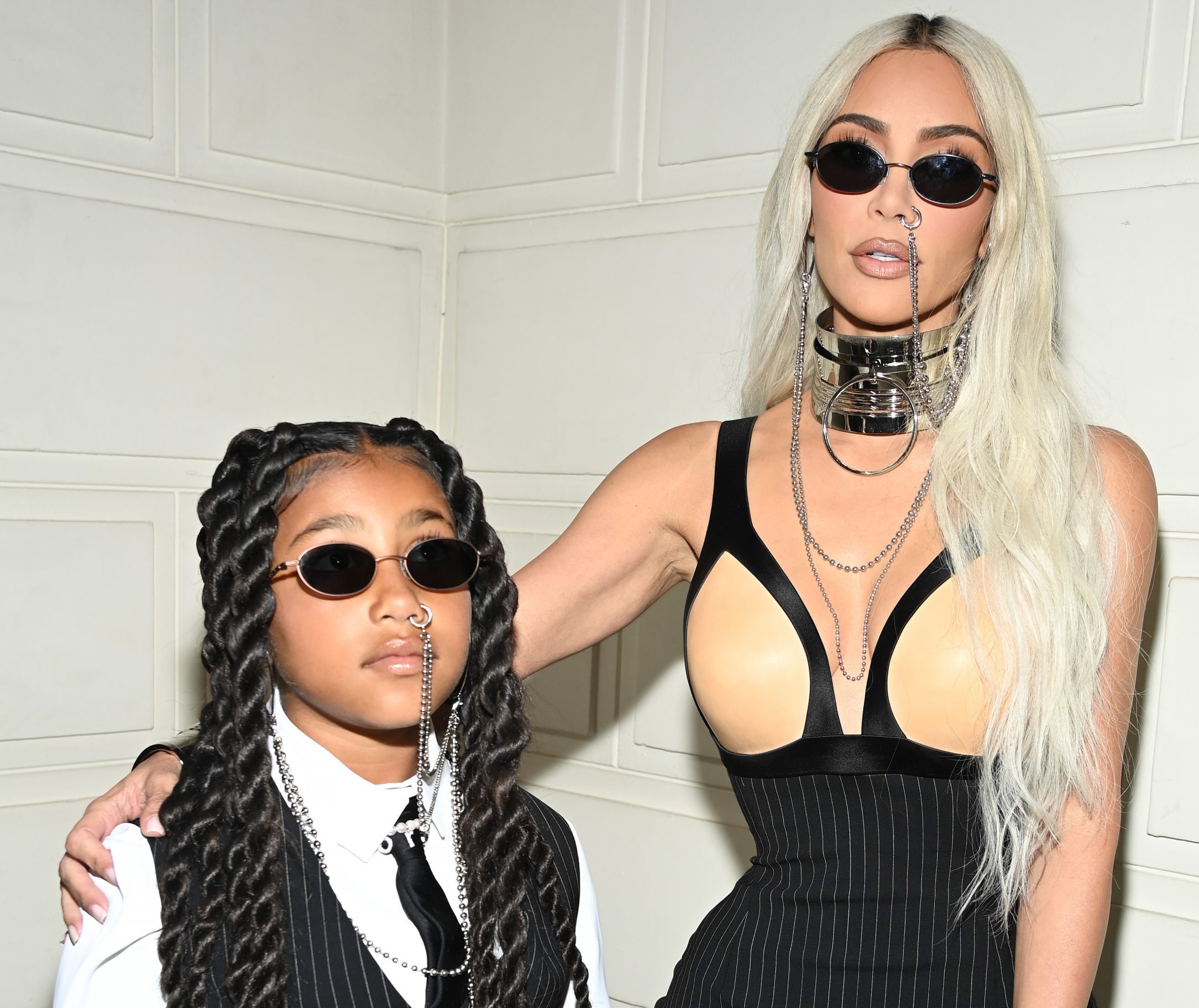Kim Kardashian’s daughter criticized her mother’s image.  And it’s not the first time