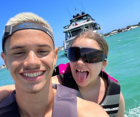 Самый лучший брат: Ромео Бекхэм трогательно поздравил сестру с днем рождения