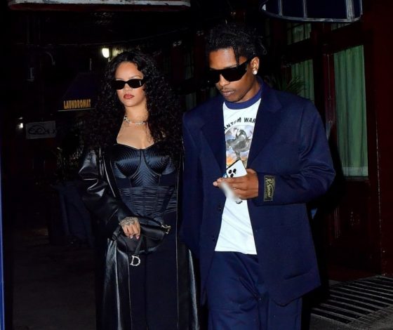 Полным составом: папарацци сфотографировали Рианну и A$AP Rocky вместе с ребенком