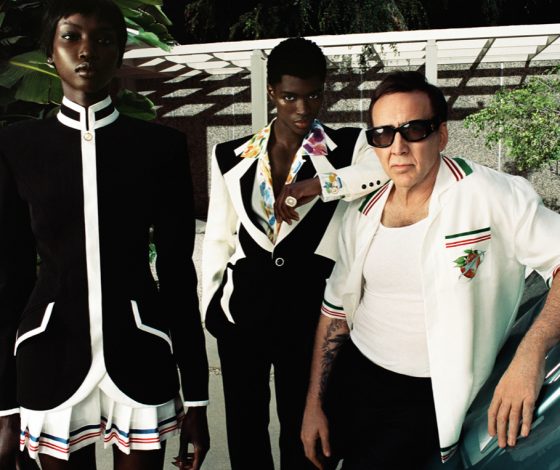 Николас Кейдж стал амбассадором рекламной кампании Casablanca и показал, кто здесь папочка