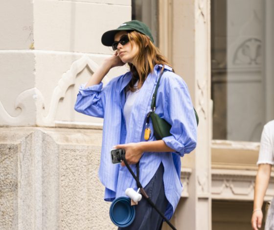 Что носить прохладным летом? Показывает Кайя Гербер