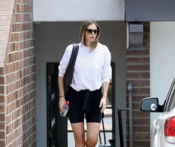 Мария Шарапова впервые вышла в свет после рождения ребенка