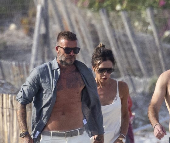 Словно молодожены: Дэвид и Виктория Бекхэм наслаждаются отдыхом в Италии