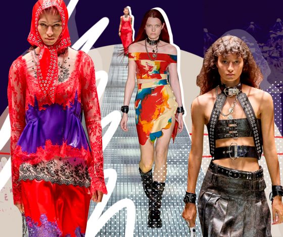 Гранж, панк и щепотка фетиша – как показ Paco Rabanne отразил наше время