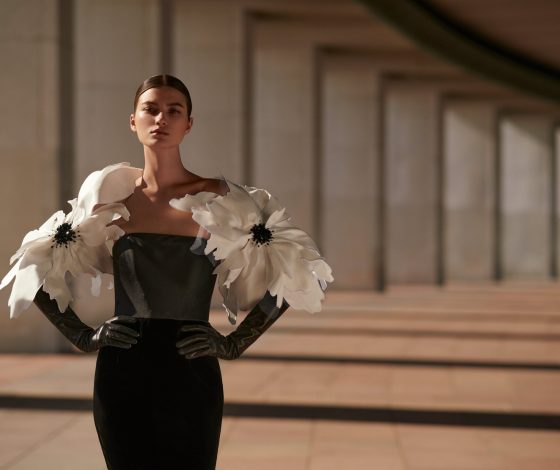 И снова цветы: рассматриваем образы из кутюрной коллекции Yanina Couture