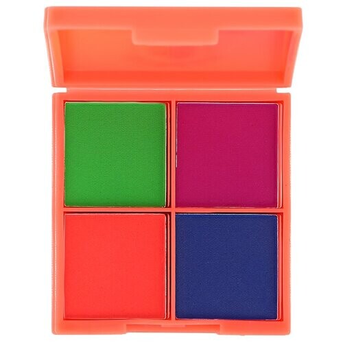 Мини-палетка теней Crazy Neon, Iscream, 249 р.