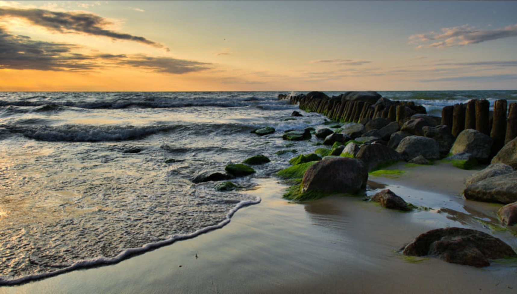 Балтийское море Зеленоградск