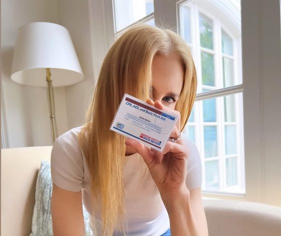 Николь Кидман прошла курс по оказанию первой медицинской помощи