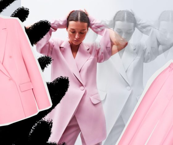 Розовый костюм – комплект, который выигрышно смотрится и в частном джете, и в метро: 8 идеальных вариантов от российских брендов