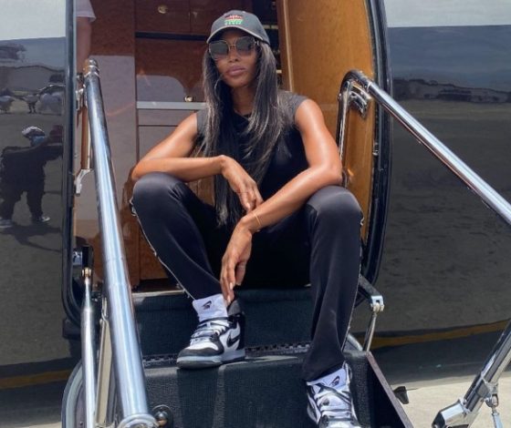 Наоми Кэмпбелл впервые вышла на публику со своей дочерью