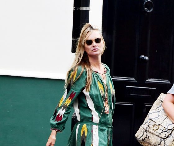 Кейт Мосс нашла безупречное платье в стиле бохо