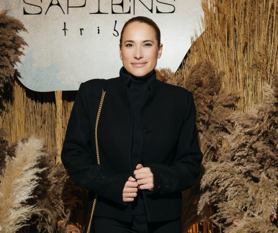 Илья Давыдов, Мария Кравцова, Полина Гренц и другие на открытие ресторана Sapiens