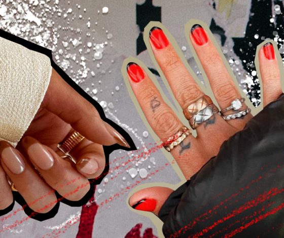 7 идей французского маникюра на эту осень: двухцветный и микро-френч