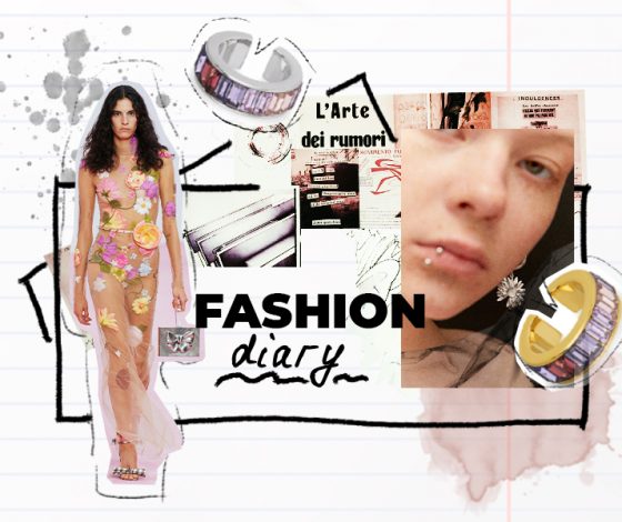 Дневник редактора моды: удивительные «перчатки» на шоу Botter, Шер на показе Balmain и цветы как главный тренд грядущего сезона