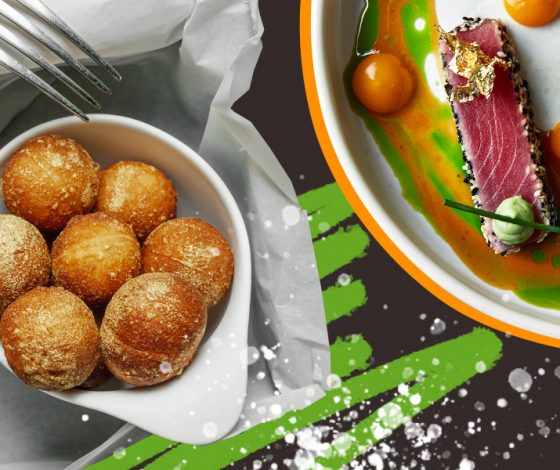 Пробы золота: где можно заказать еду с драгоценным металлом?