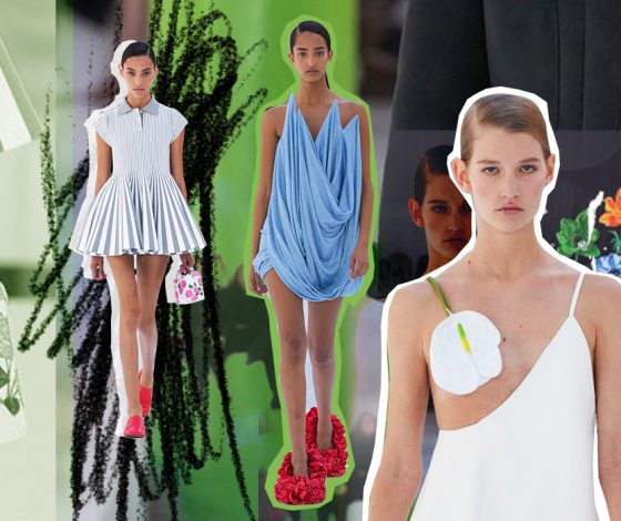 От туфель с ненадутыми шариками до топов из «фарфора»: как шоу Loewe стало лучшим показом на Неделе Моды в Париже