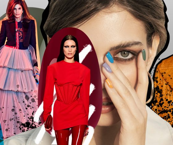 Трендовые оттенки маникюра осени-2022: шоколадный, бордо и охра