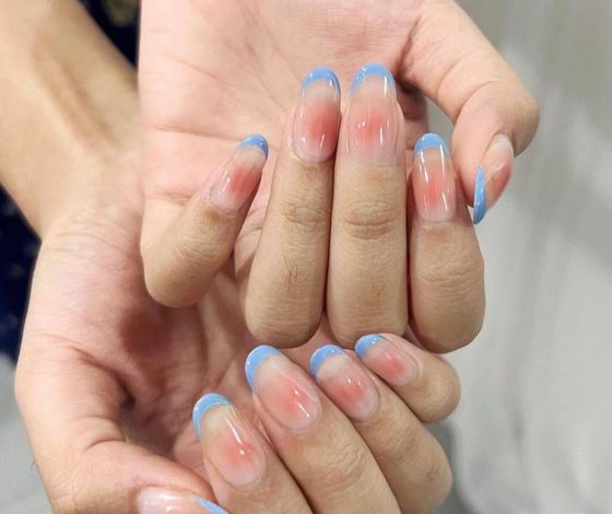 «Румяные» ногти — новый тренд в корейском маникюре