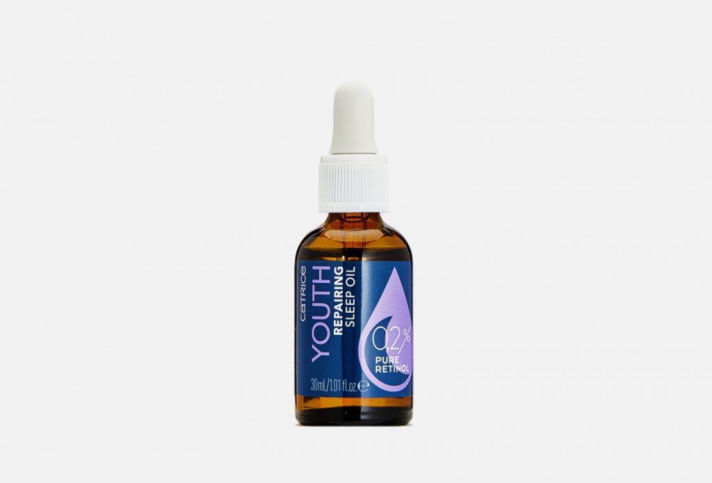 Nighttime facial oil with retinol, squalene and Catrice algae, 795 r.