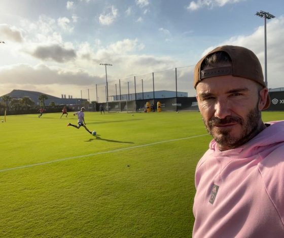 «Добро пожаловать домой»: Дэвид Бекхэм опубликовал серию забавных снимков