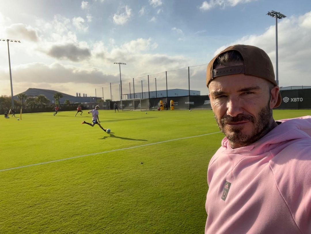 ‘Welcome home’: David Beckham releases a series of hilarious snaps