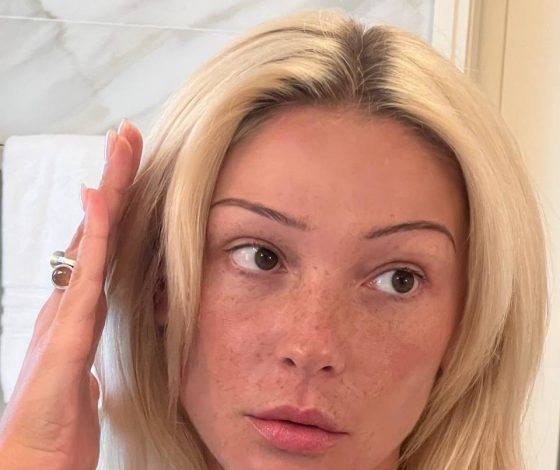 Настя Ивлеева присоединилась к тренду на брови-ниточки