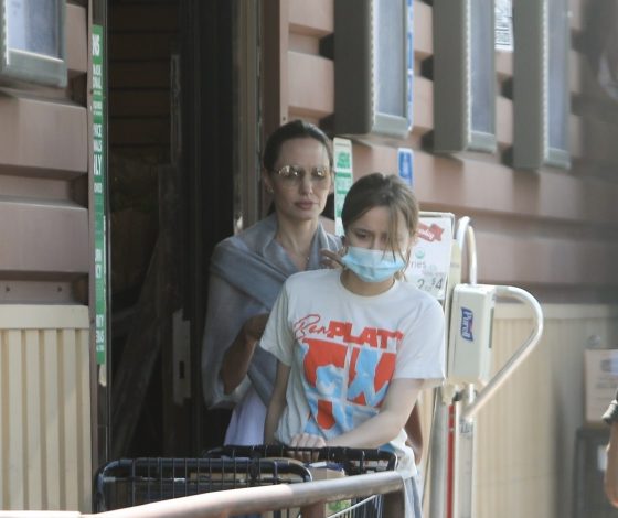 Анджелина Джоли выглядит растерянной на первых фотографиях после обвинения Брэда Питта в домашнем насилии