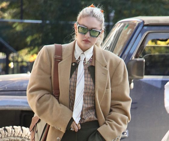 Не капуста: Джиджи Хадид доказывает, что многослойный образ может быть стильным