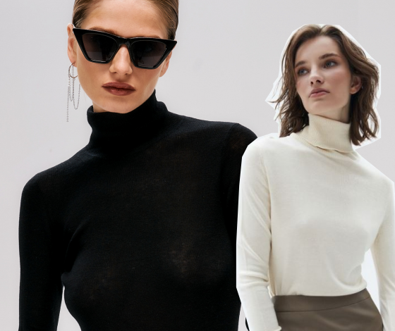 Водолазка теперь вещь-заявление – вот 10 трендовых вариантов от российских брендов