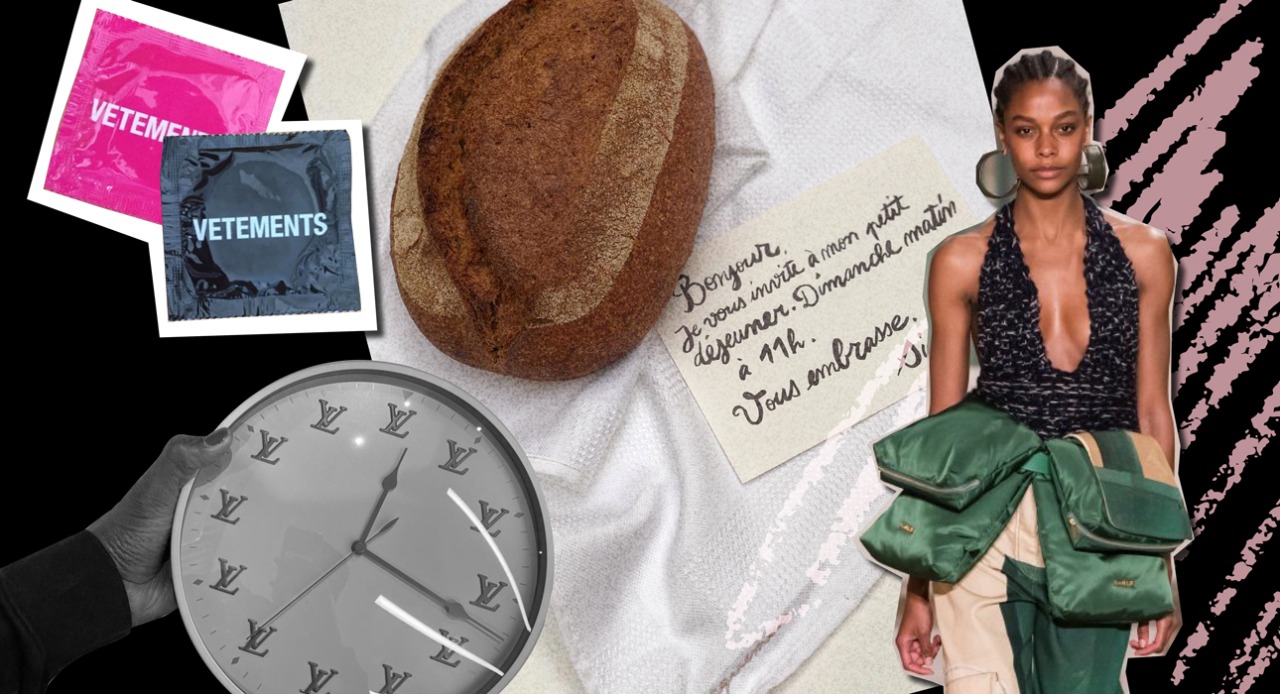 Counterfeit money, condoms and bread: 12 of the most unusual invitations to fashion shows