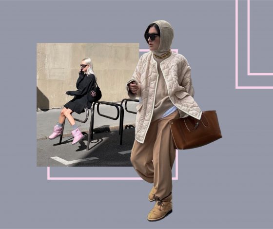 Герои стритстайла одобряют: дутики – самая трендовая обувь сезона