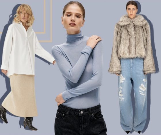 Джинсы с низкой посадкой, юбка макси и шуба: с чем носить трендовые вещи этой зимой