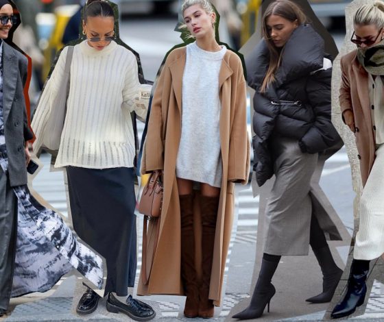 Совет стилиста: с чем носить платье зимой?