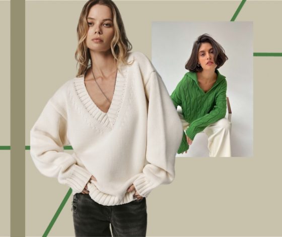 Все связано: 20 уютных трикотажных вещей, в которых ты точно не замерзнешь