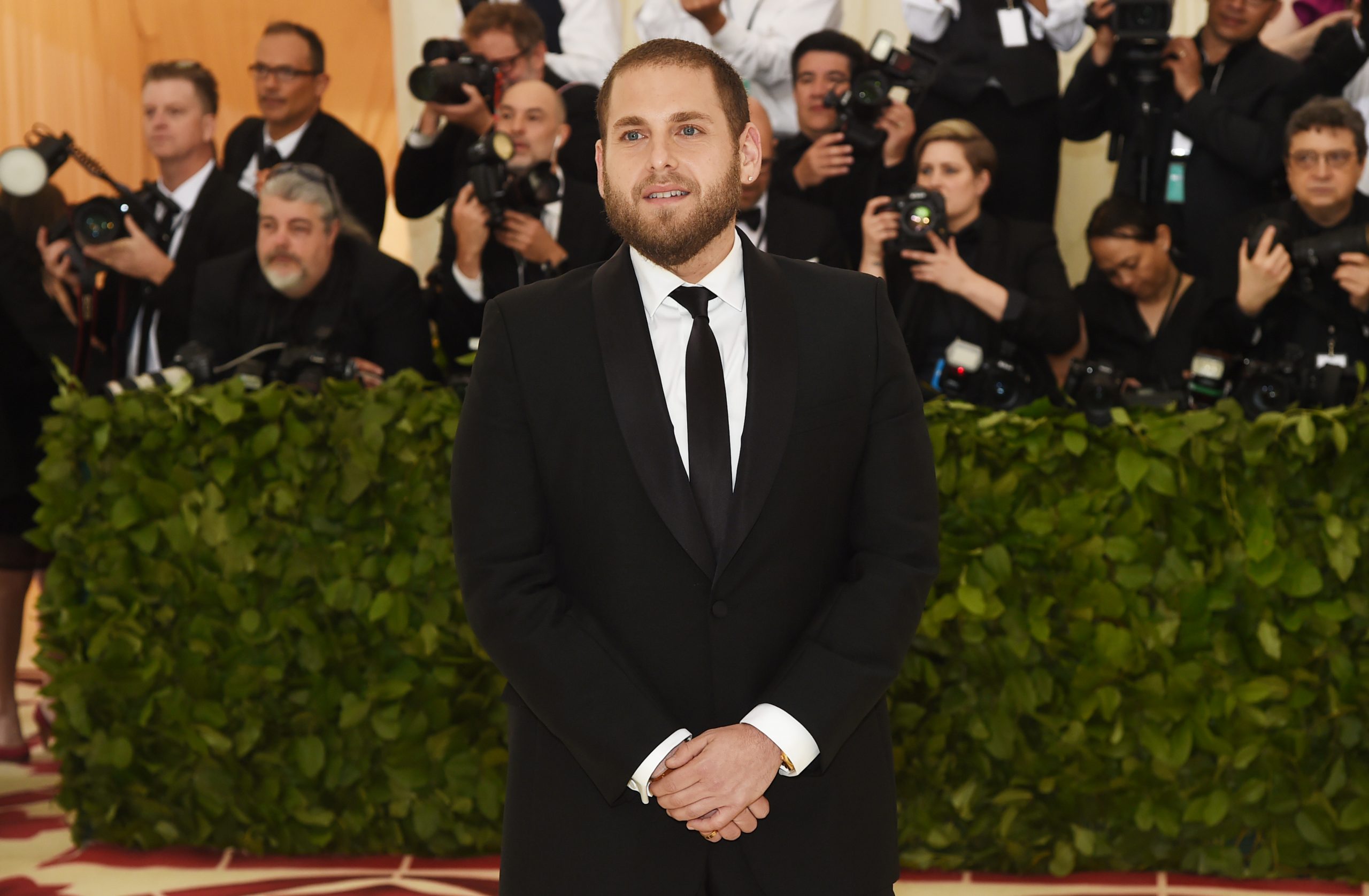 Jonah Hill was charged with harassment.  The player replied