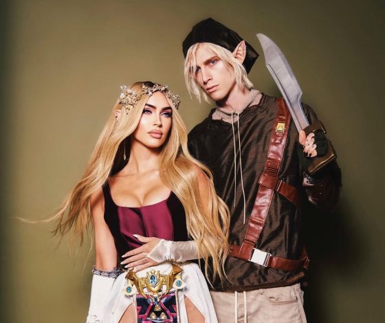 Куда безумнее? Меган Фокс и Machine Gun Kelly в образах сказочных эльфов