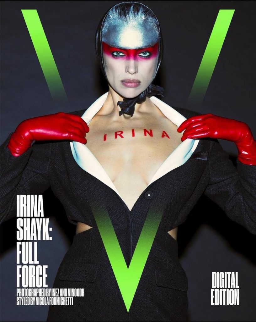 Ирина Шейк на обложке V Magazine