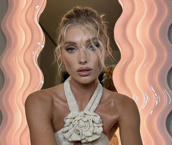 Дай мне нежность: супермодель Эльза Хоск демонстрирует образ, который идеально подойдет как для офиса, так и для свидания