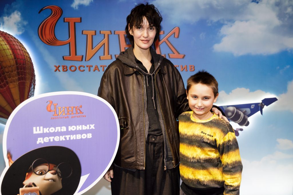 Мари Коберидзе с сыном