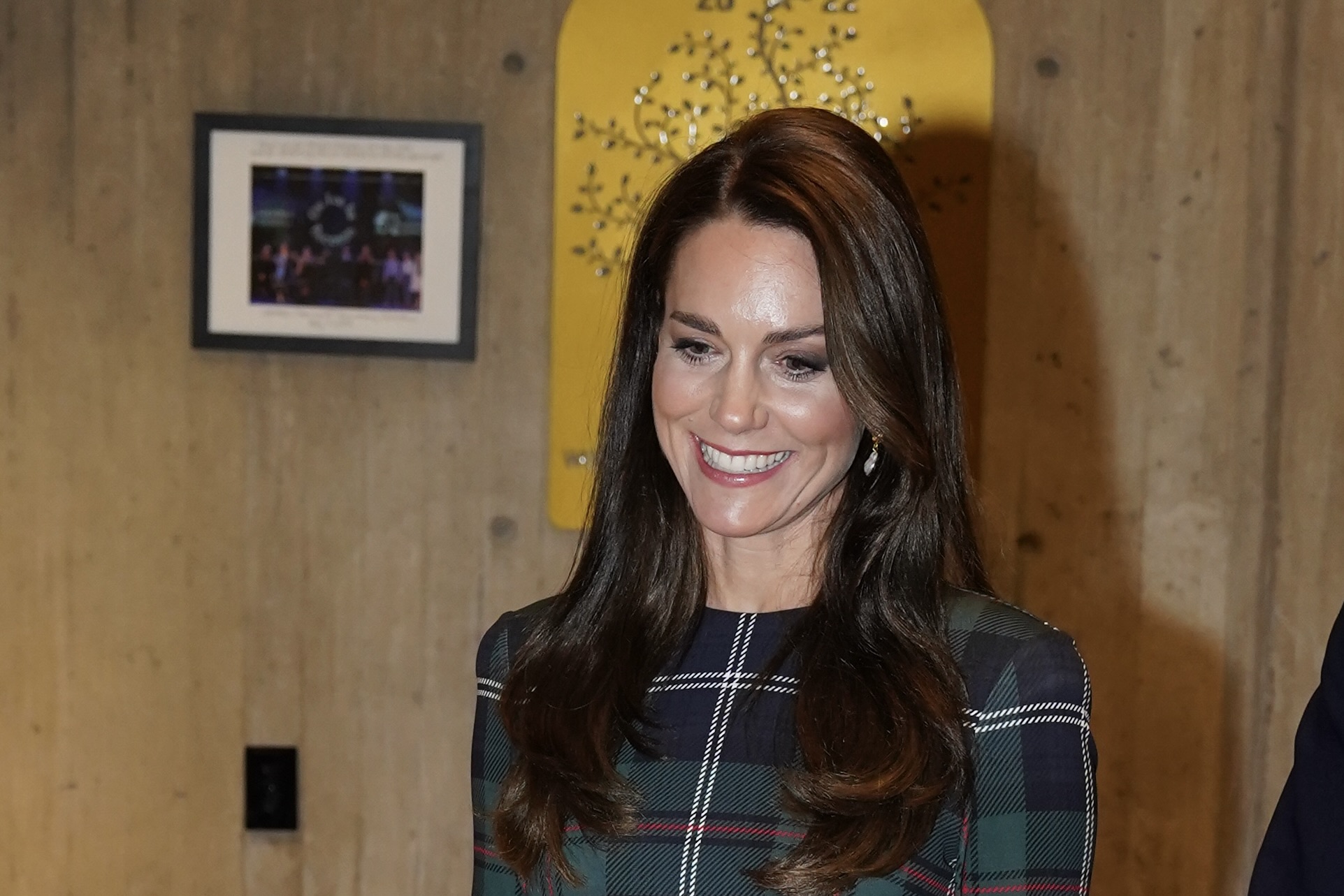 Kate Middleton tried on a plaid dress that could go down in history.