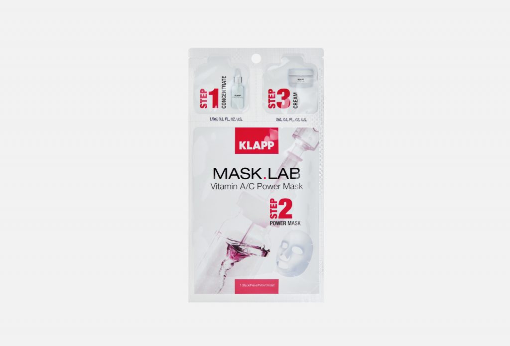 Набор Mask.lab Vitamin A/C, Klapp, 949 р.