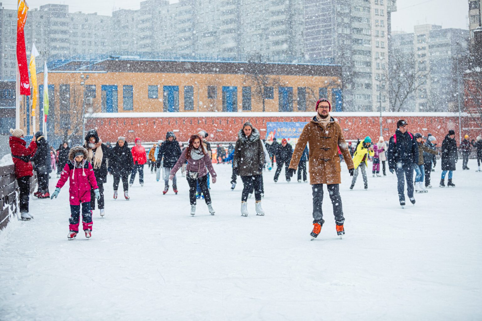 каток в парке царицыно