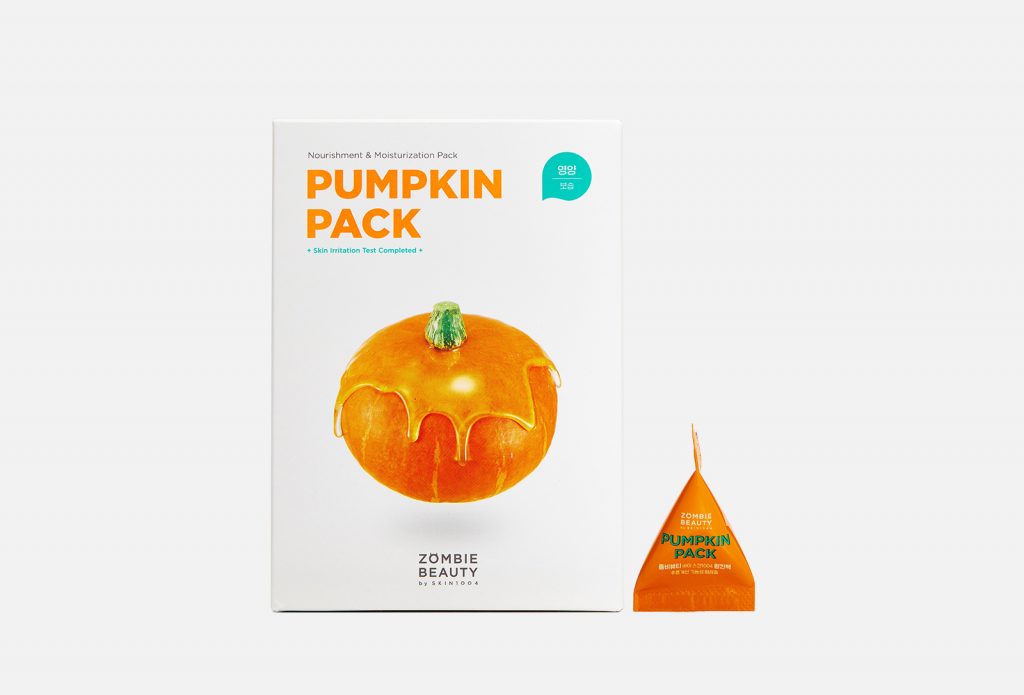 Набор кремовых масок с экстрактом тыквы и прополиса, Pumpkin Pack Zombie Beauty, Skin1004, 2800 р.
