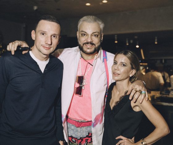 Филипп Киркоров, Тимати, Светлана Бондарчук и другие на открытии ресторана Le Pigeon