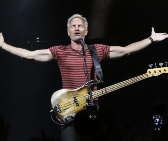 Выглядят как влюбленные: Стинг с женой Труди Стайлер вышли на красную дорожку в Каннах