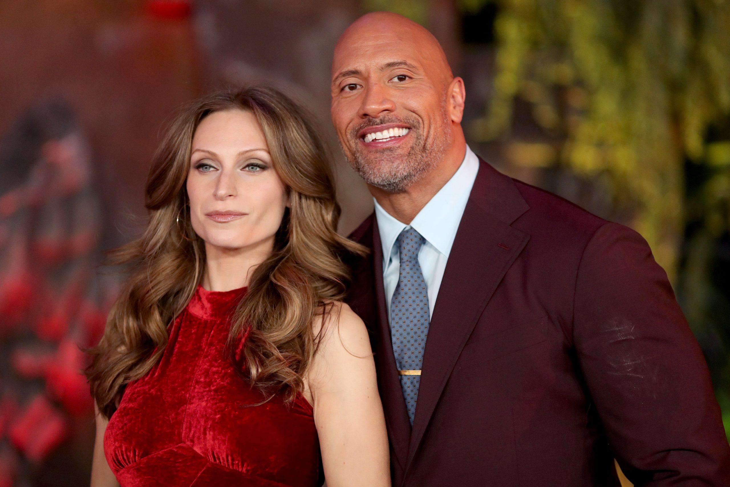 Dwayne Johnson spotted on date with wife