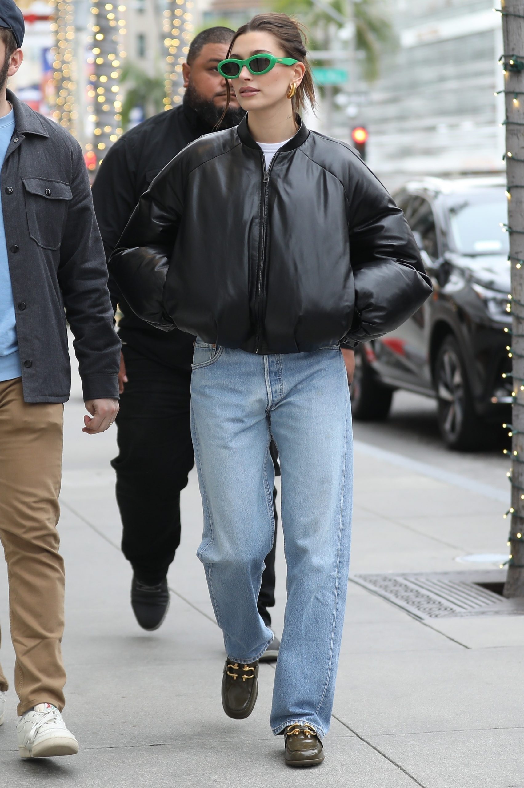 What does the most desired jacket of this season look like for half a million rubles?  Show Hailey Bieber and Kendall Jenner